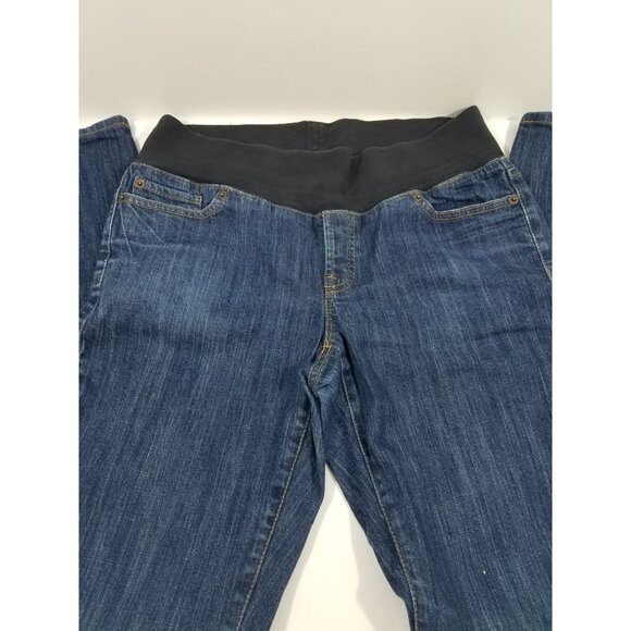 Ann Taylor LOFT Maternity Jeans Size 4M Medium Blue Wash - Picture 3 of 9